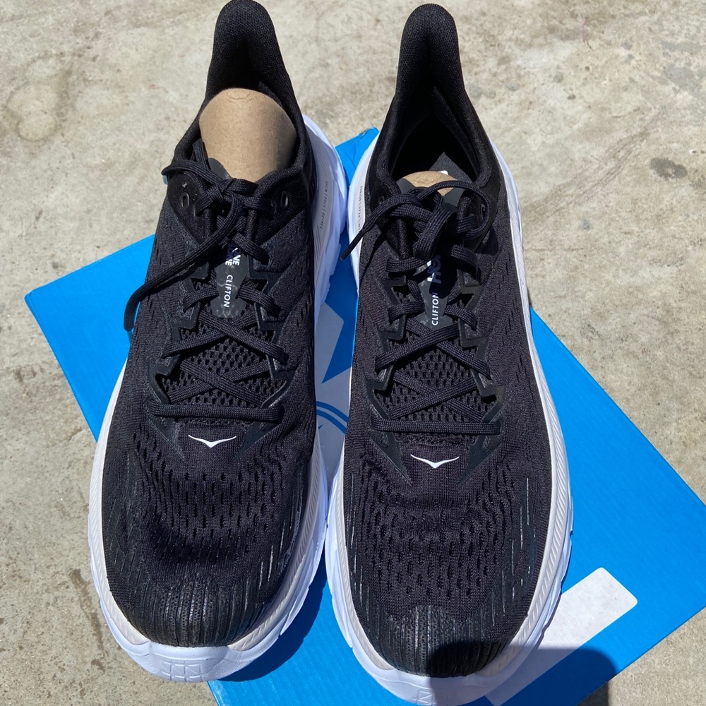 Hoka One One Black Clifton Edge Men’s 13